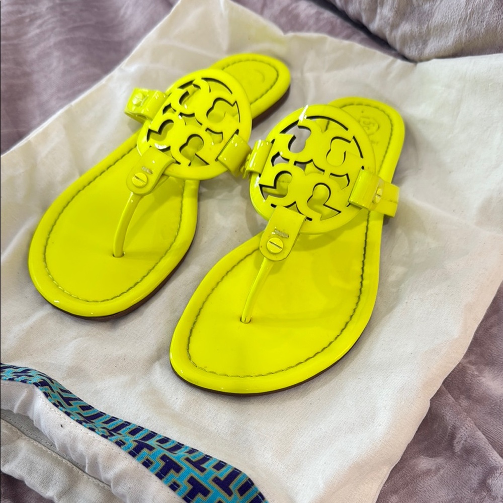 Tory Burch Women's Yellow Sandals